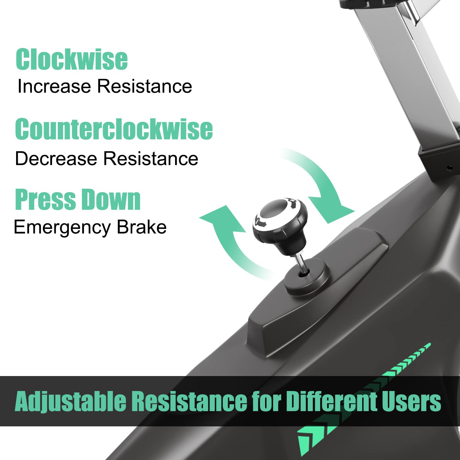 2025 Indoor Cycling Bike, Stationary Exercise Bike Workout Bike with Device Holders