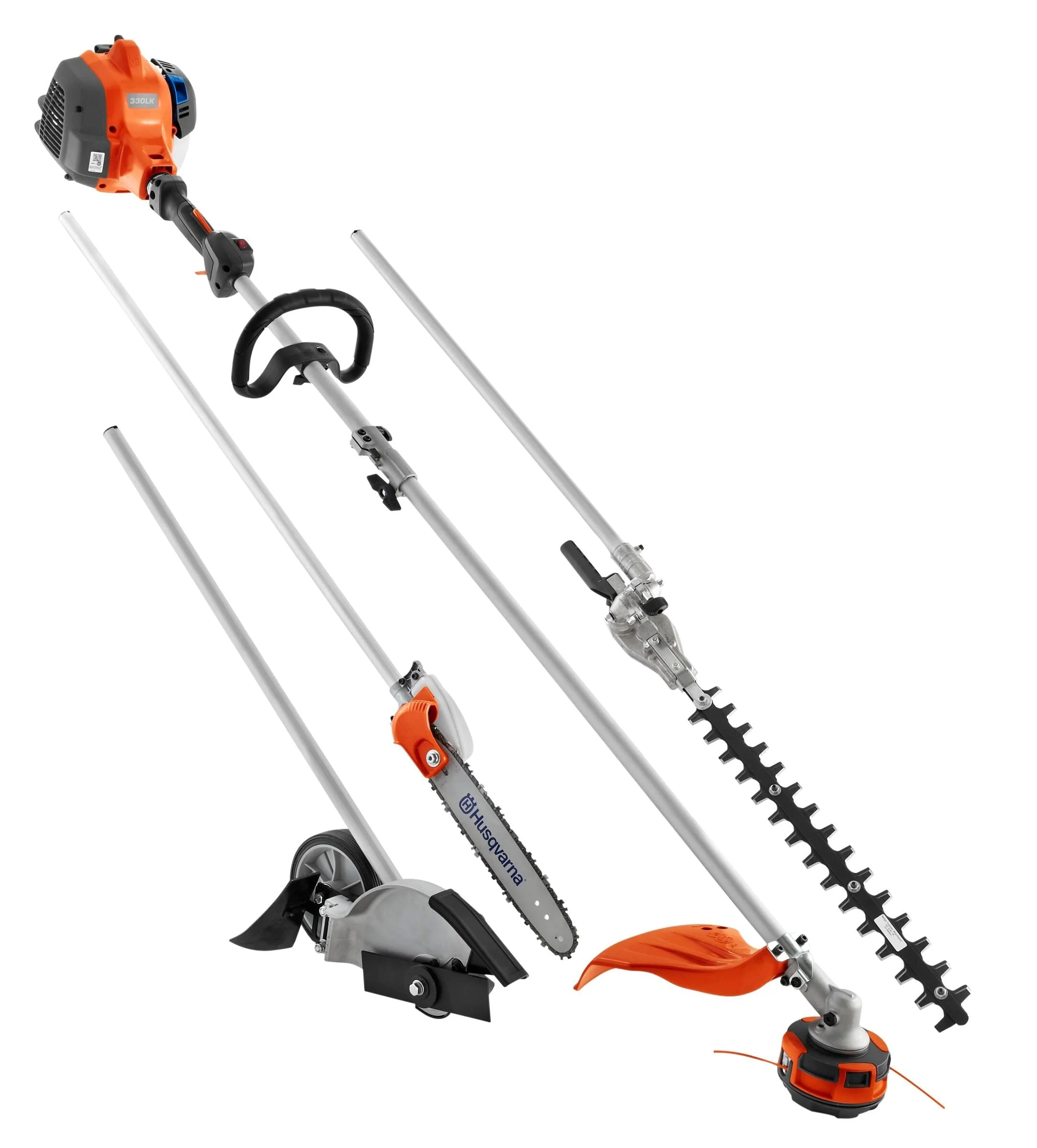 2025 Husqvarna 970545001 330LK 28-cc 2-cycle 20-in Straight Shaft Gas String Trimmer with Attachment Capable and Edger Capable