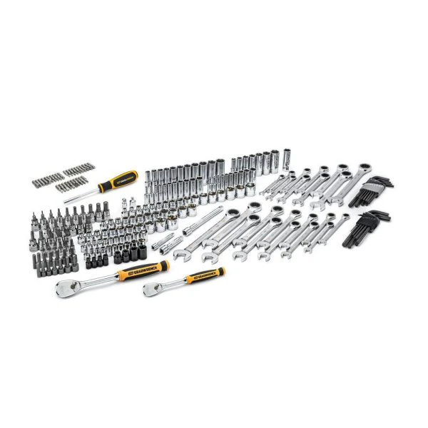 232-Piece Mechanics Tool Set, Standard/Deep, SAE/Metric