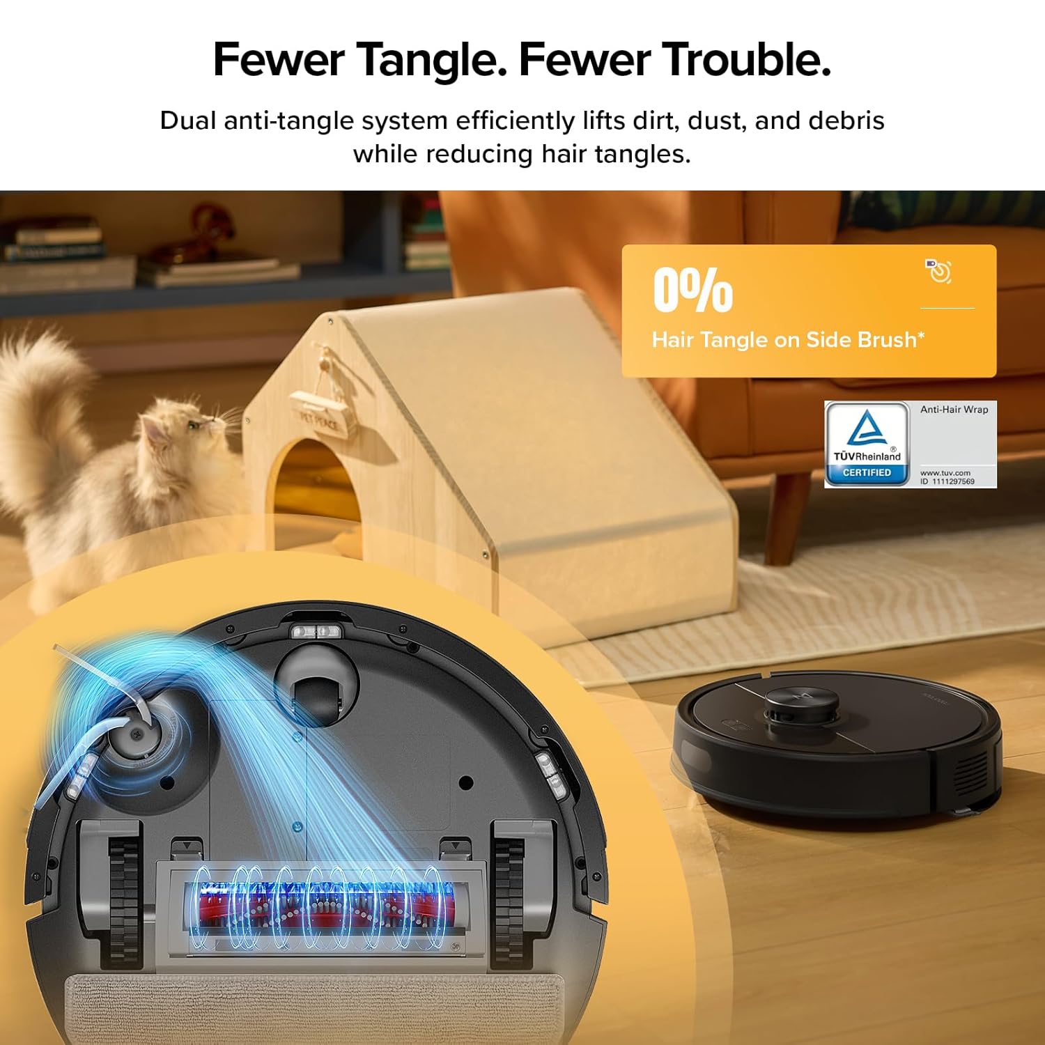 Q5 Max+ Robot Vacuum with Self-Empty Dock