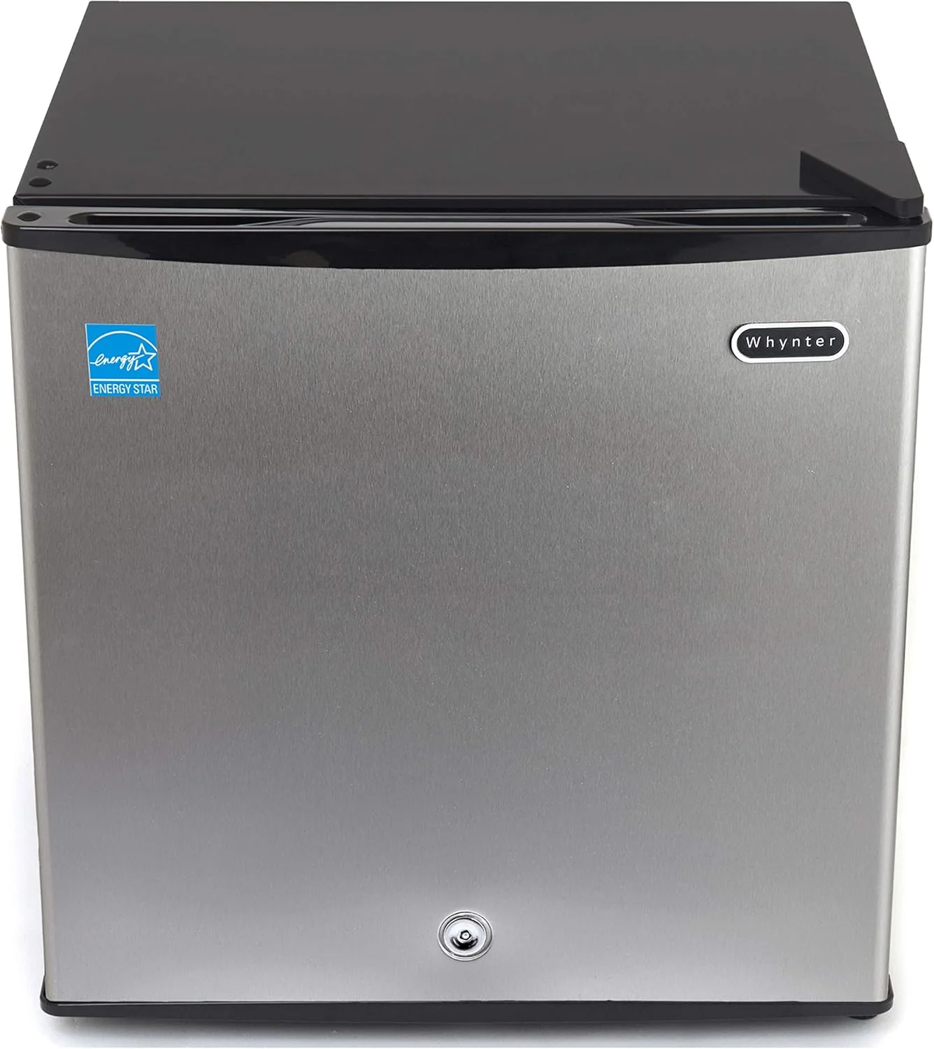 Whynter CUF-112SS Mini, Energy Star Rated Small Upright Freezer with Lock, Stainless Steel -1.1 Cubic Feet