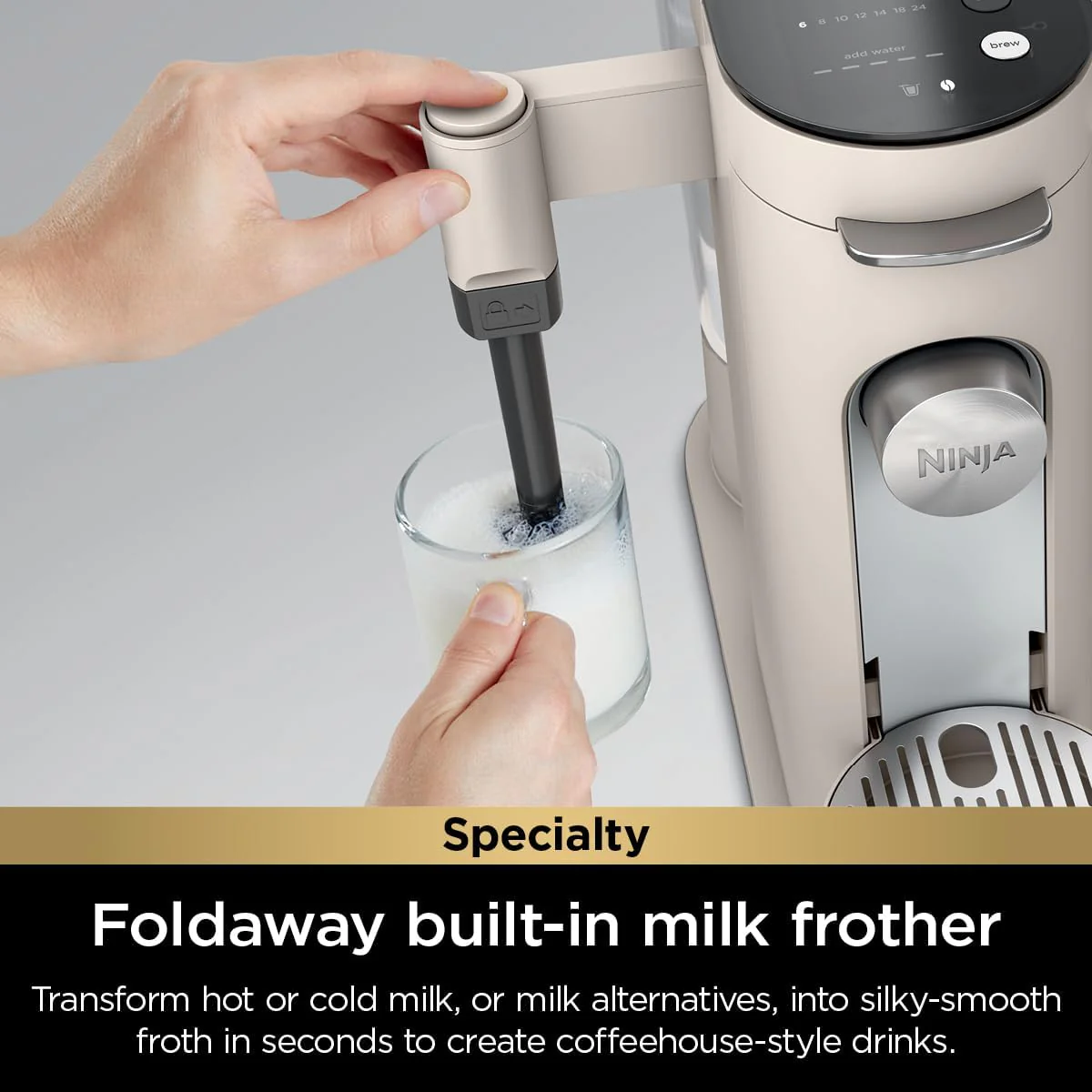 Coffee Maker Single Serve 56oz Removable Reservoir