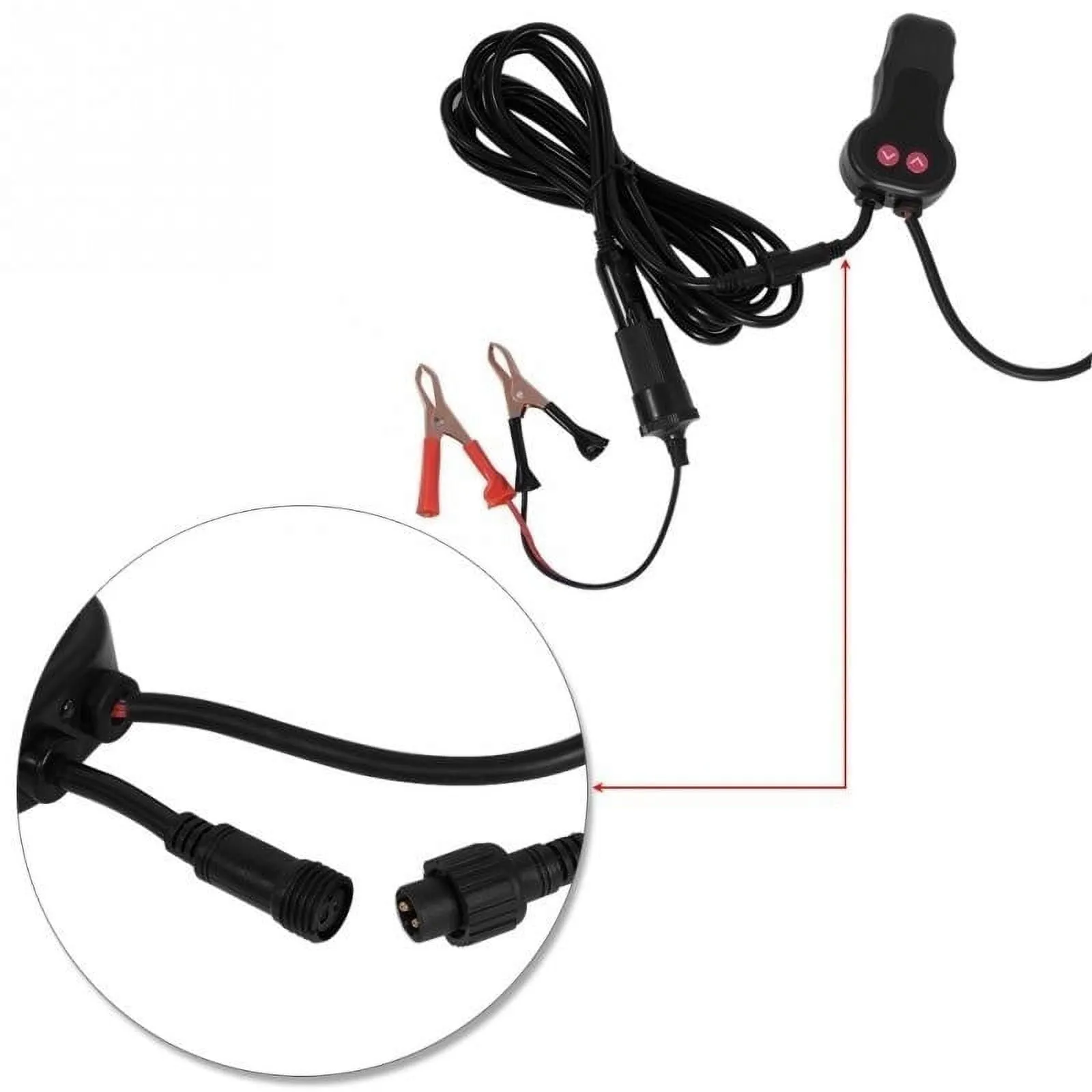 3Ton 12V DC Automotive Car Electric Jack Lifting SUV Van Garage and Emergency Equipment