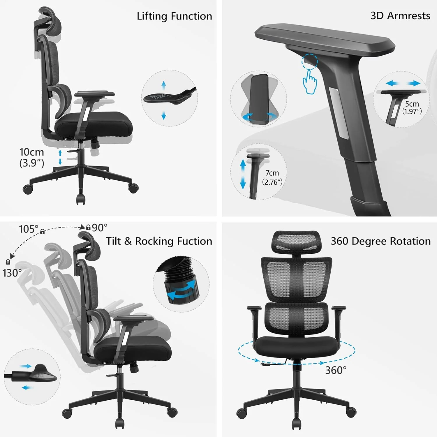 2025 Gaming chair ergonomic office chair