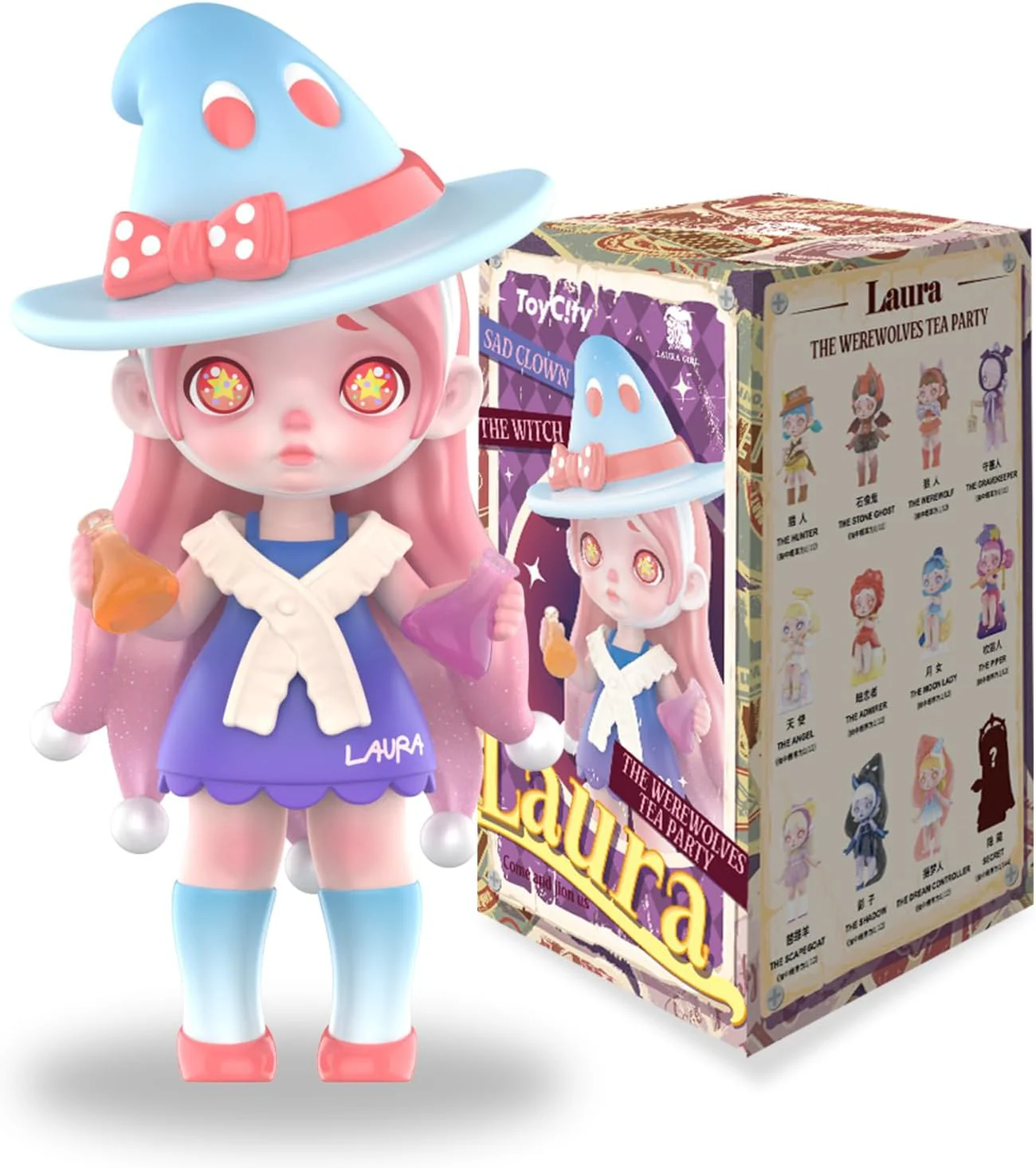 2025 12-Pack Blind Box, Fashion Trendsetters Series Cute Blind Box Action Figures Popular Collectible Toys Birthday Halloween Christmas Gifts