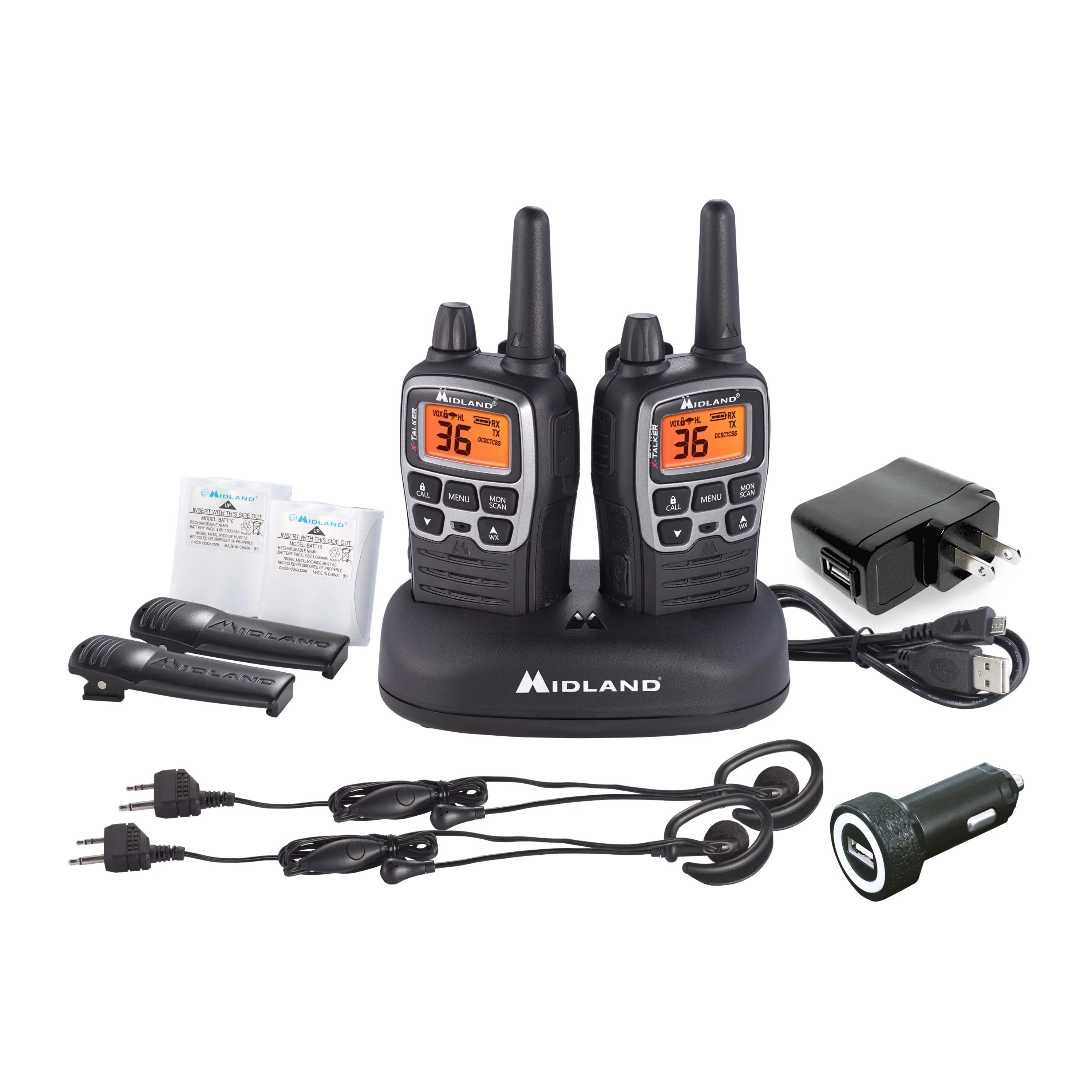 Midland X-Talker T77VP5 Extreme Dual Pack Walkie Talkies