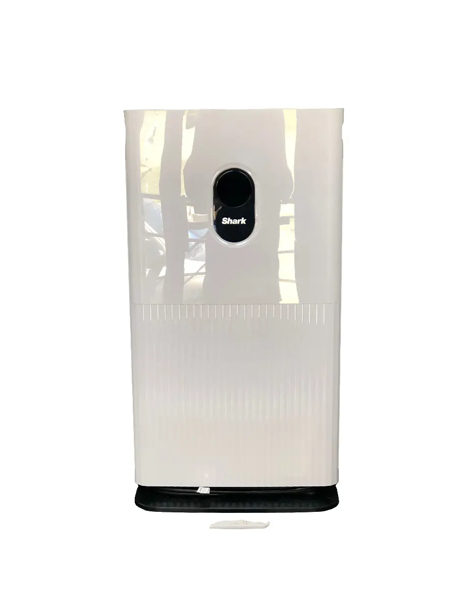 Shark HE601 Air Purifier 6 True HEPA Cleans up to 1200 Sq. Ft., Captures 99.98% of Particles, dust, allergens, Smoke, 0.1–0.2 microns, Advanced Odor Lock, Quiet, 6 Fan, White