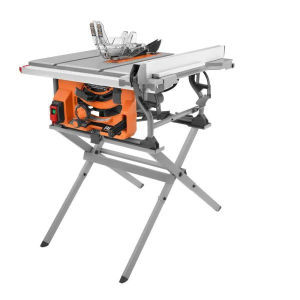 10 in. Portable Jobsite Table Saw with Folding Stand