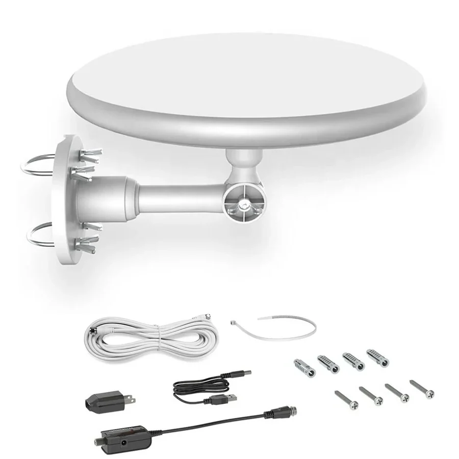 2025 Long Range Digital Outdoor HD TV Antenna Free HD Channels