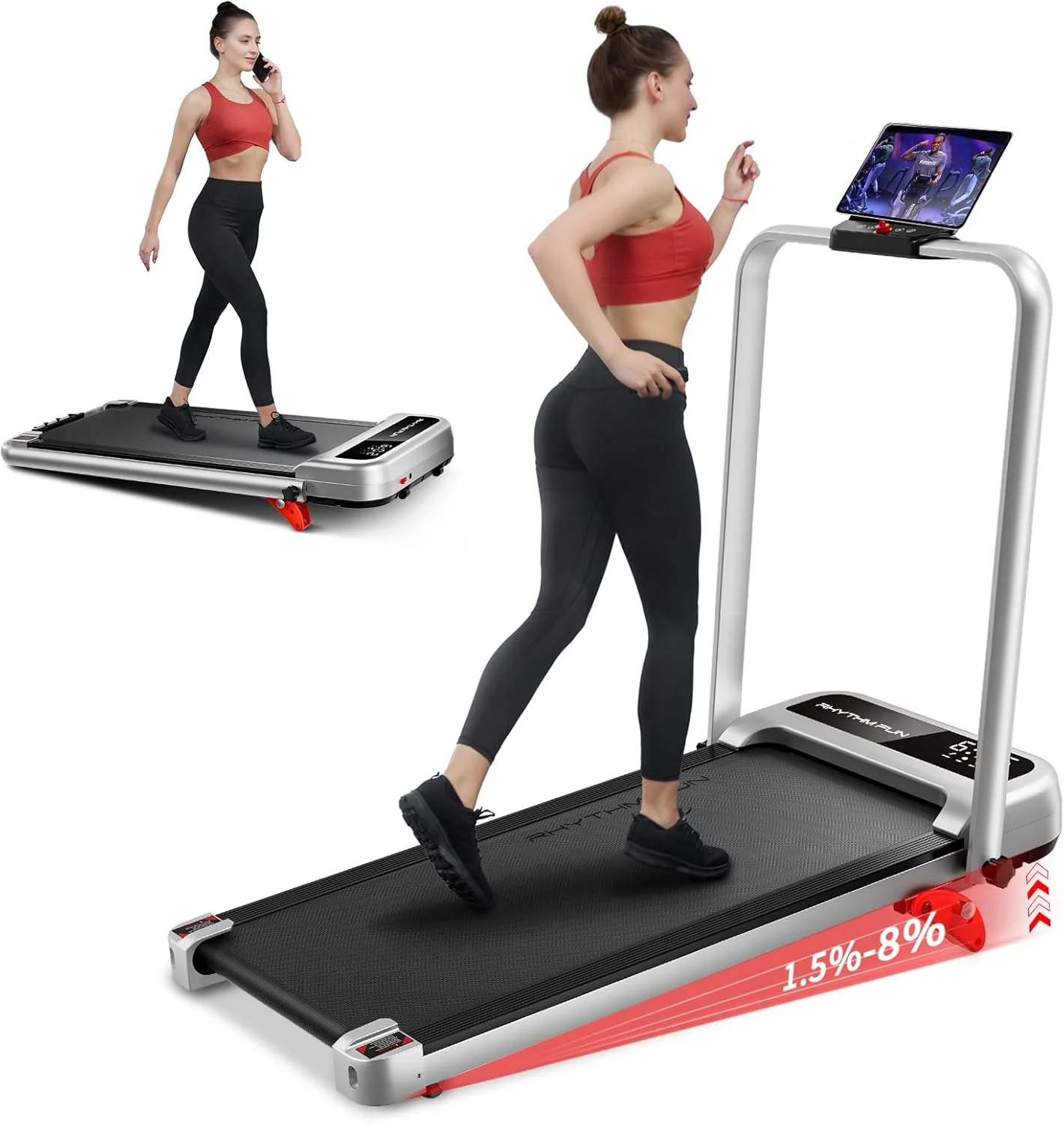 RHYTHM FUN CP01 Foldable Treadmill with Incline
