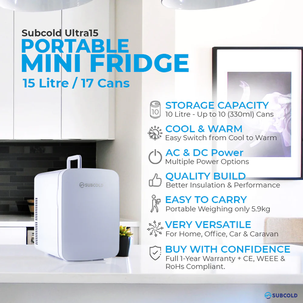2025 Subcold Ultra 15L Mini Fridge
