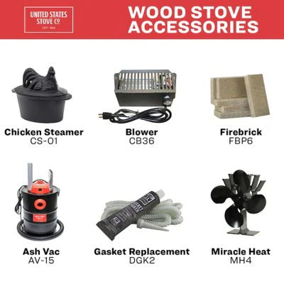 2025 900 Sq. Ft. EPA Exempt Cast Iron Stove