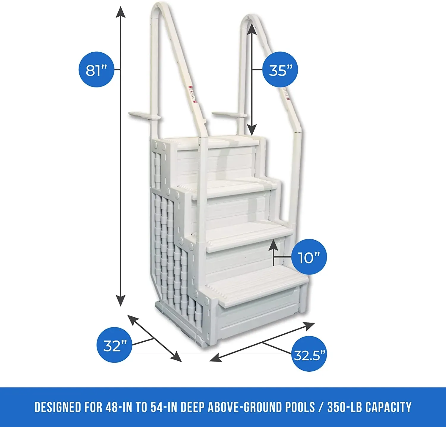 Easy Pool Step Above Ground Swimming Pool Step to Deck