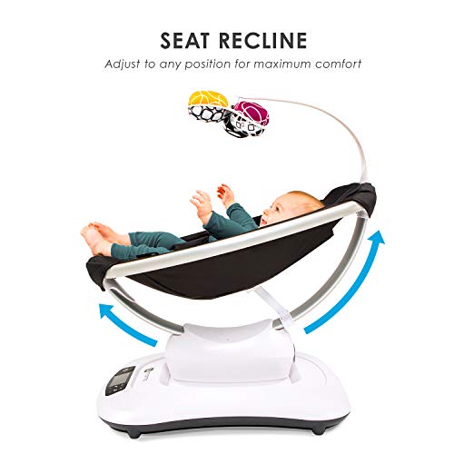4moms mamaRoo 4 Multi-MotionTM Baby Swing, Bluetooth Baby Rocker with 5 Unique Motions