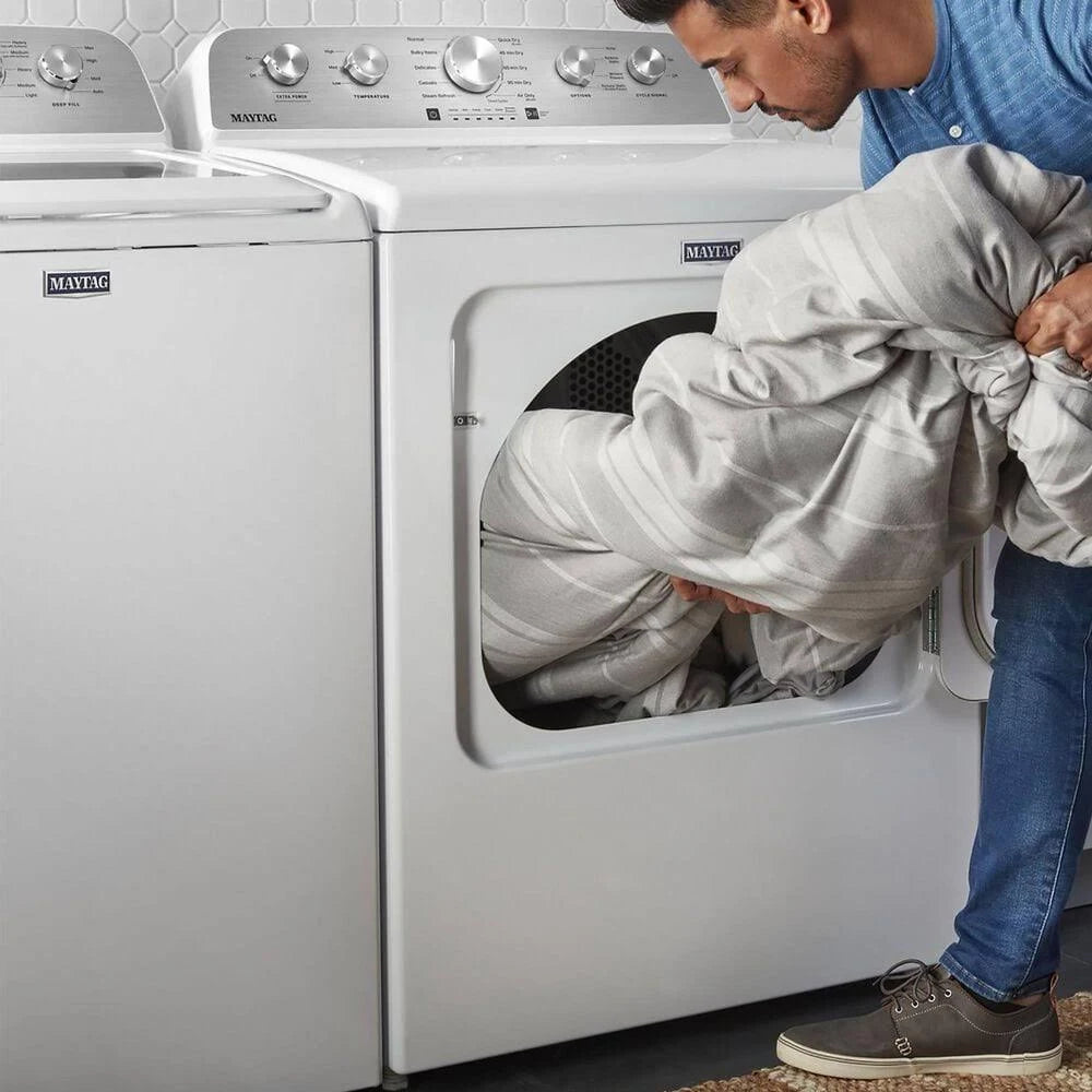 2025 7.0 Cu. ft. Electric Dryer with Wrinkle Prevent - White