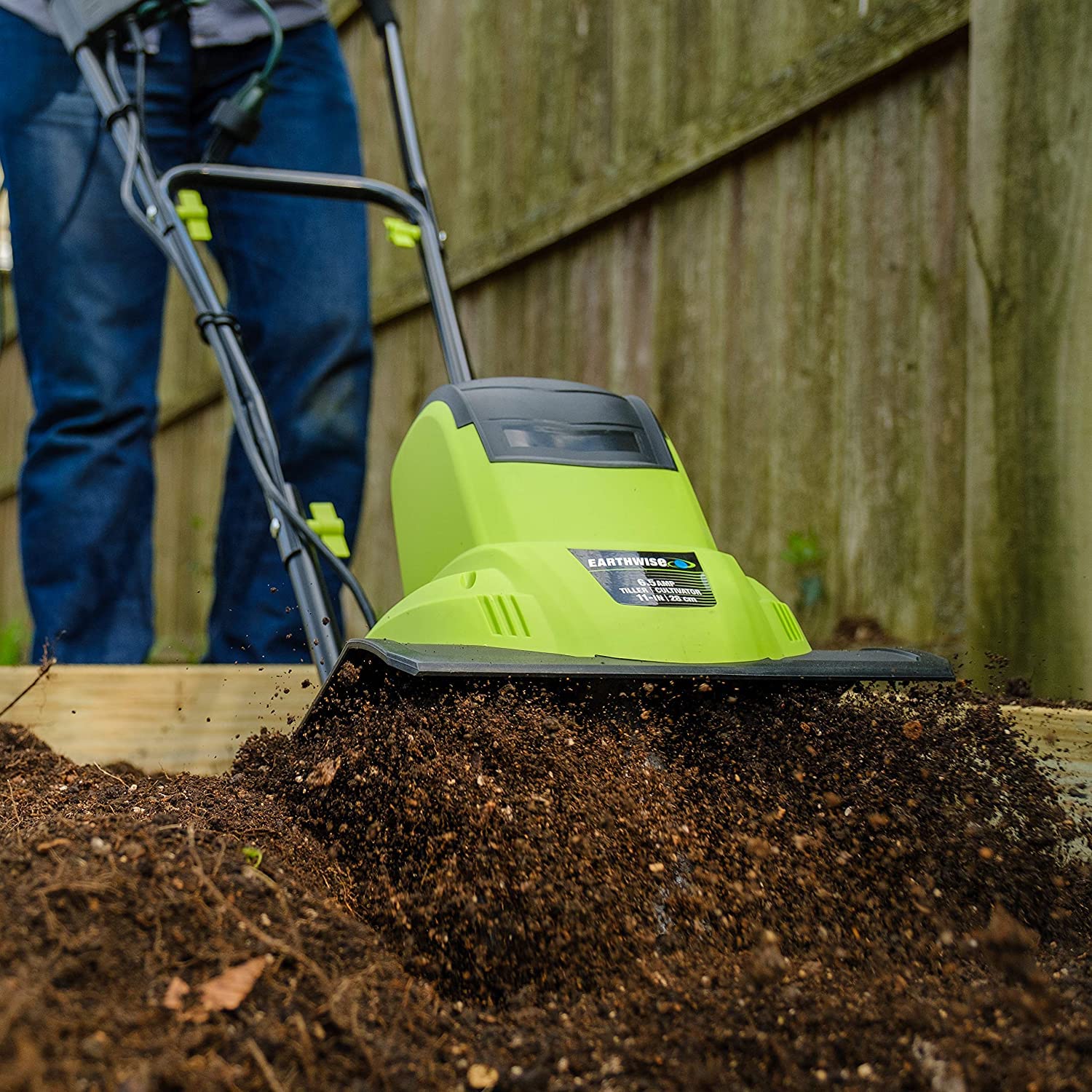 Earthwise 7.5-Inch 2.5-Amp Corded Electric Tiller