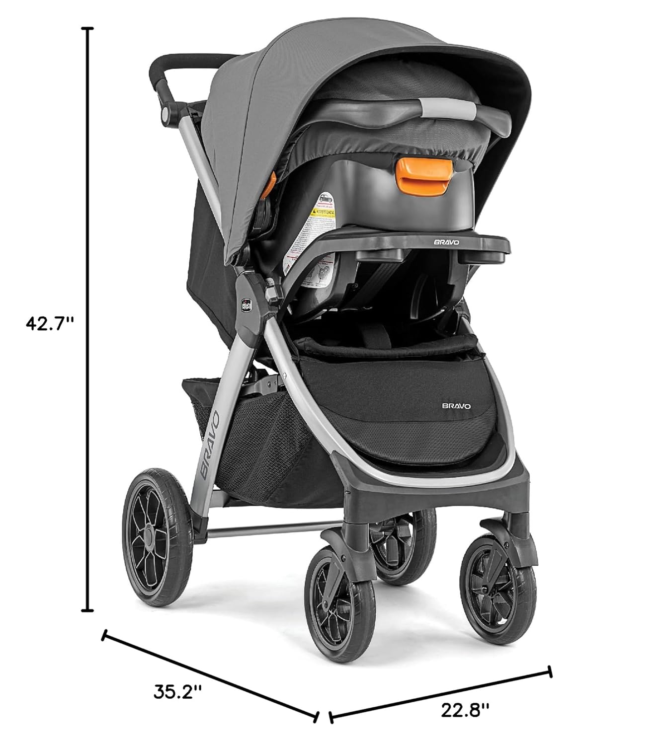 Chicco Bravo Primo Travel System with Keyfit 35