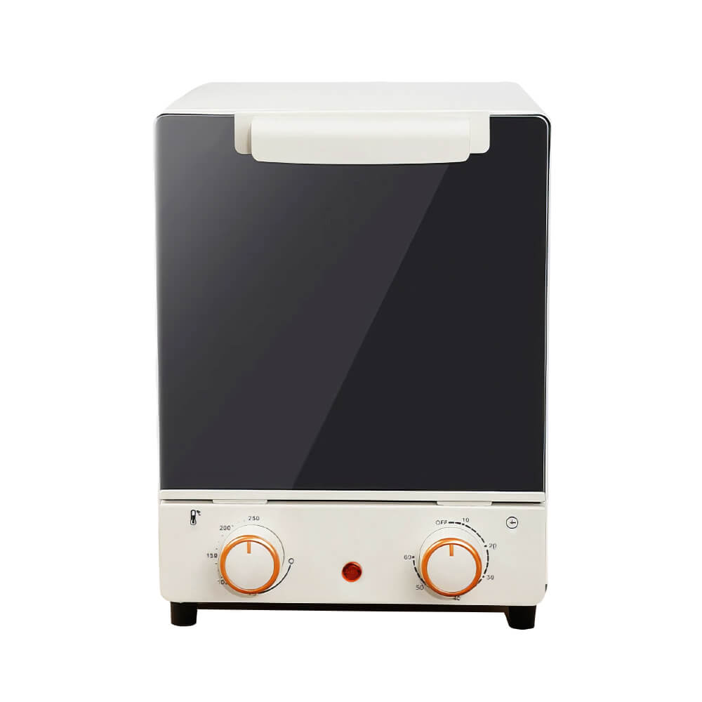 15L Toaster Oven – 1000W Compact Electric Oven with Dual Heaters & 60-Minute Timer