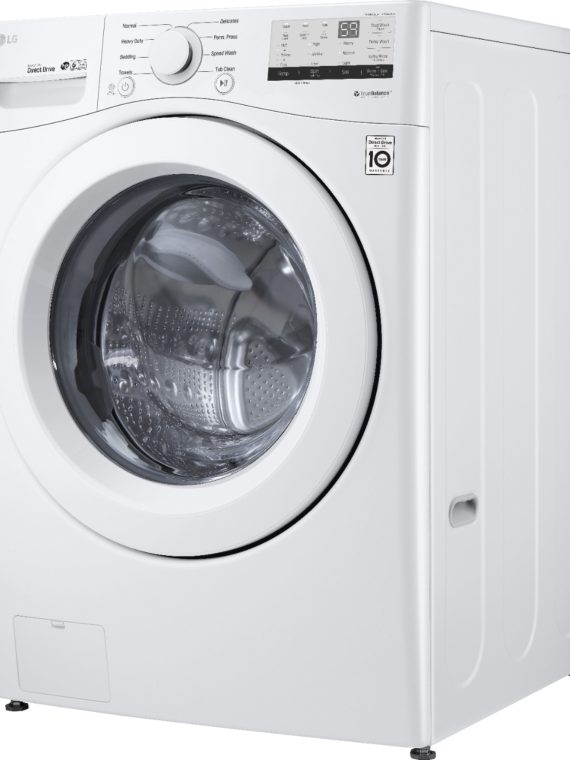 2025 4.5 Cu. Ft. High Efficiency Stackable Front-Load Washer with 6Motion Technology – White