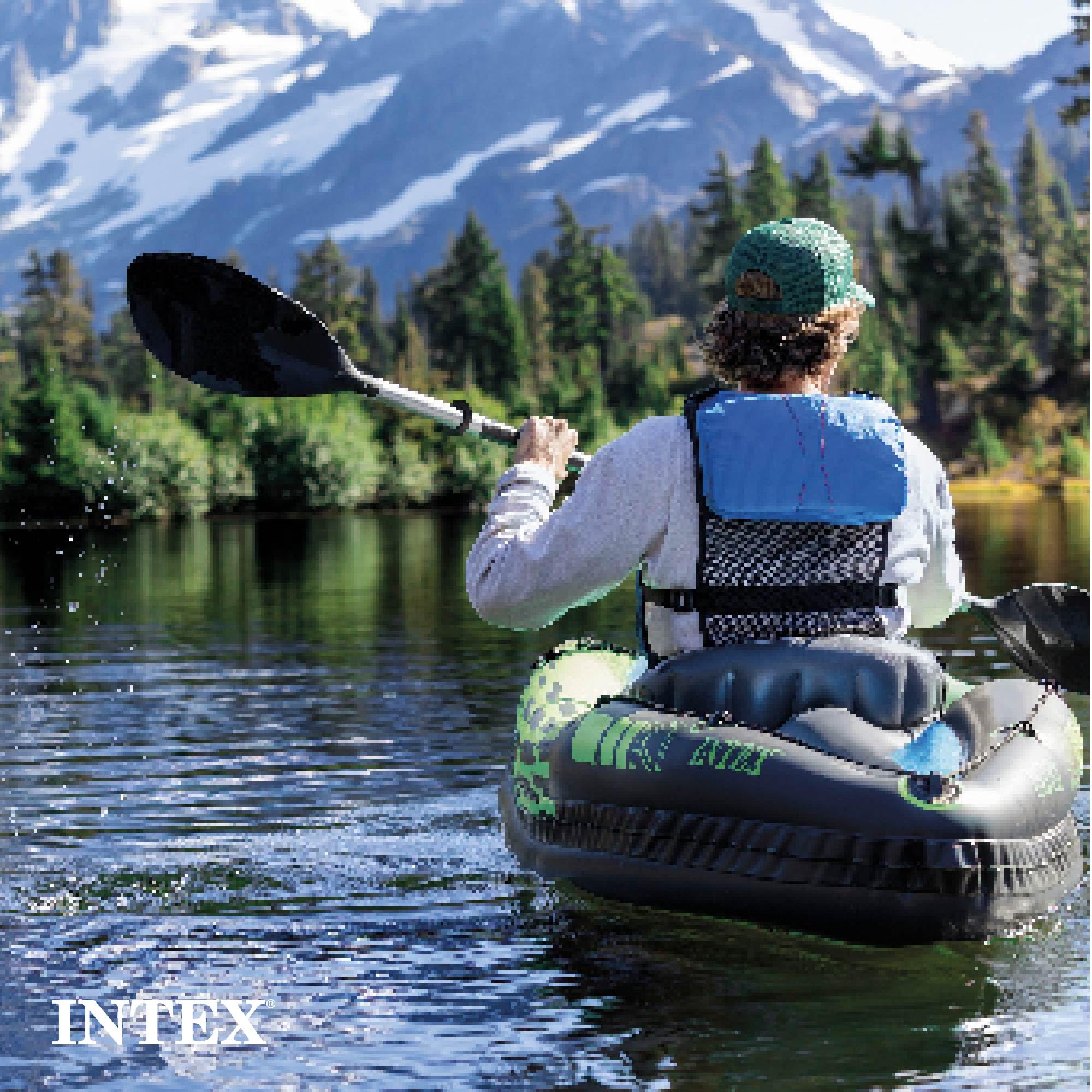 Intex Challenger K1 Inflatable Kayak Set – 1-Person – 220lb Weight Capacity