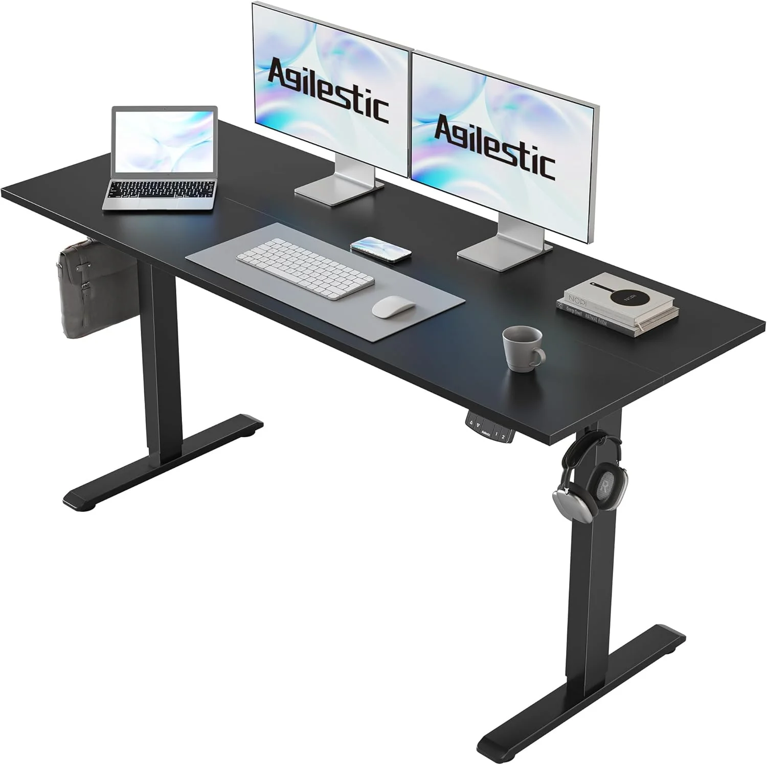 Electric Standing Desk 48 x 24 Inches Height Adjustable Desk