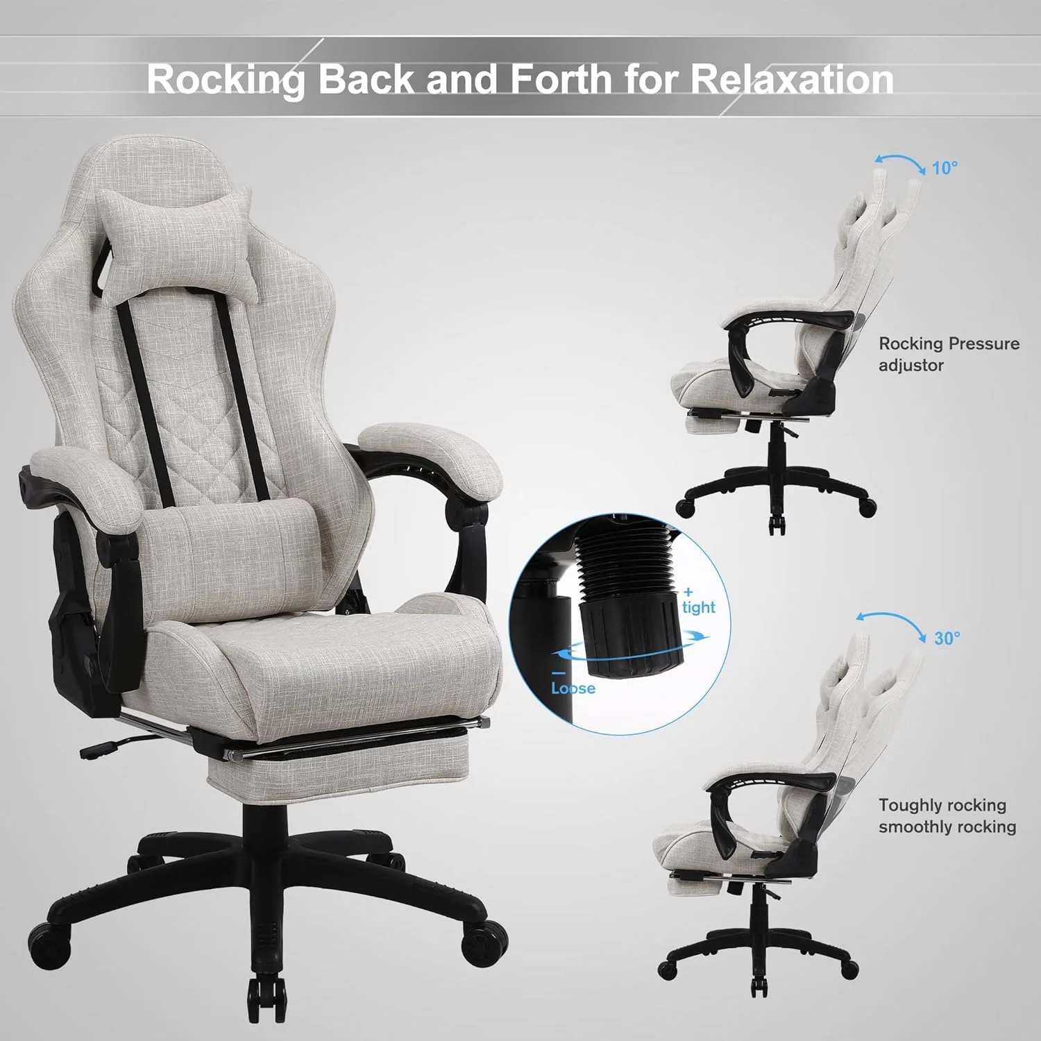 2025 Classic PU Leather Large and Tall Ergonomic Computer Chair