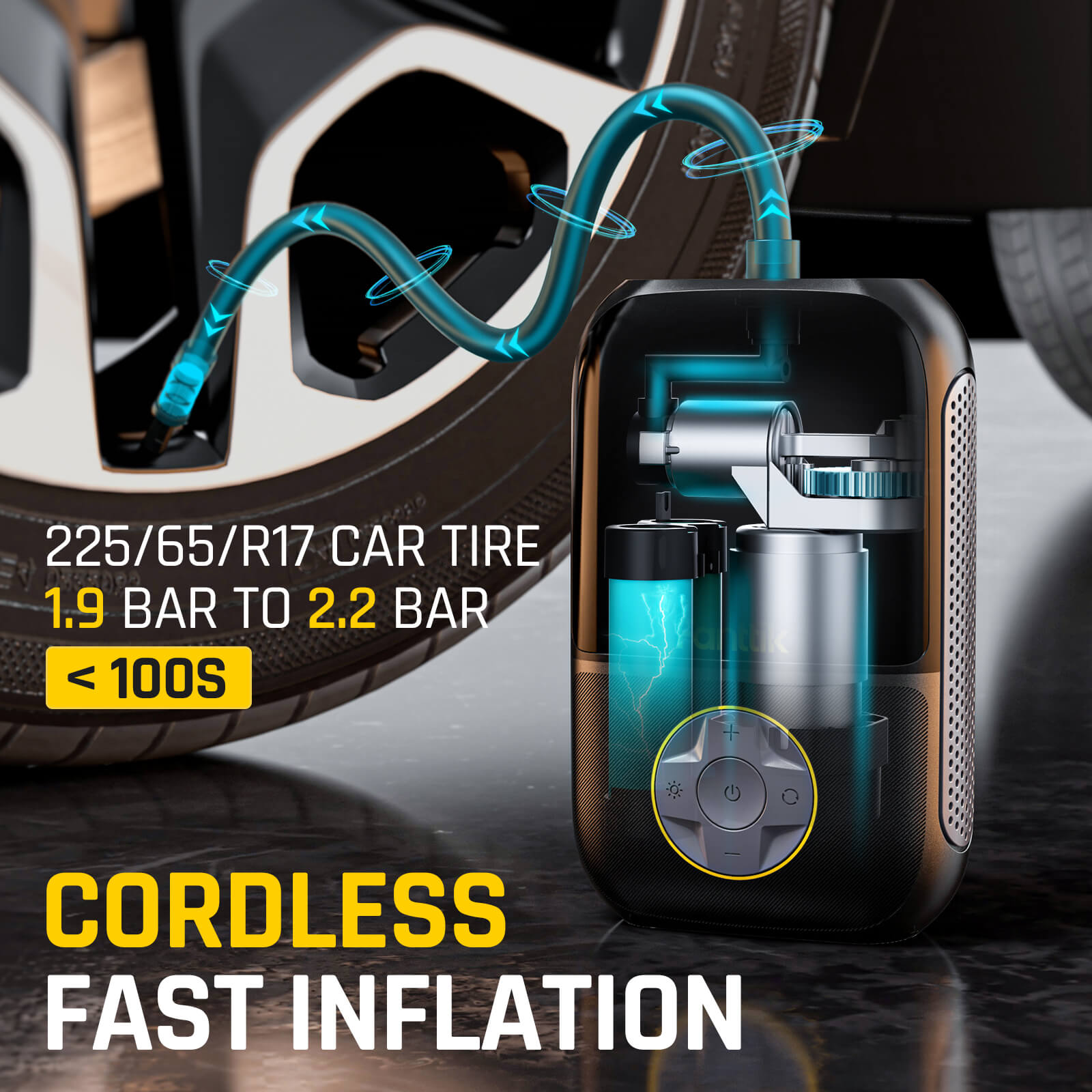 X8 Tire Inflator and E1 PRO Precision Electric Screwdriver