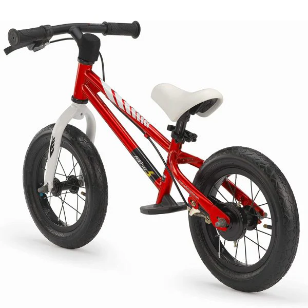 12 Balance Bike with Handbrakes for Kids Ages 2 to 5, Red