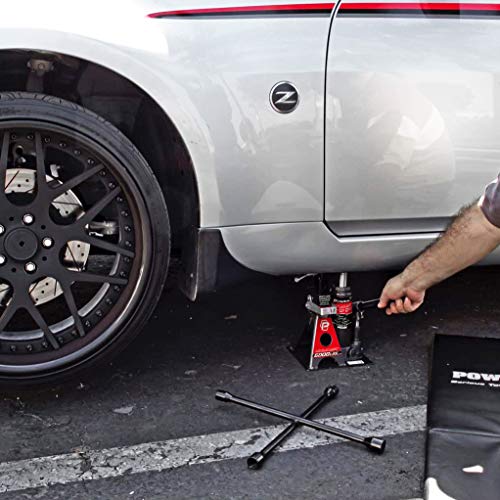 2025 Powerbuilt 3 Ton, Bottle Jack and Jack Stands in One, 6000 Pound Capacity
