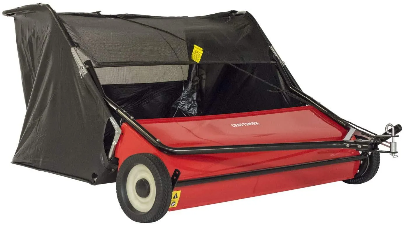 2025 52 Tow Lawn Sweeper, Black