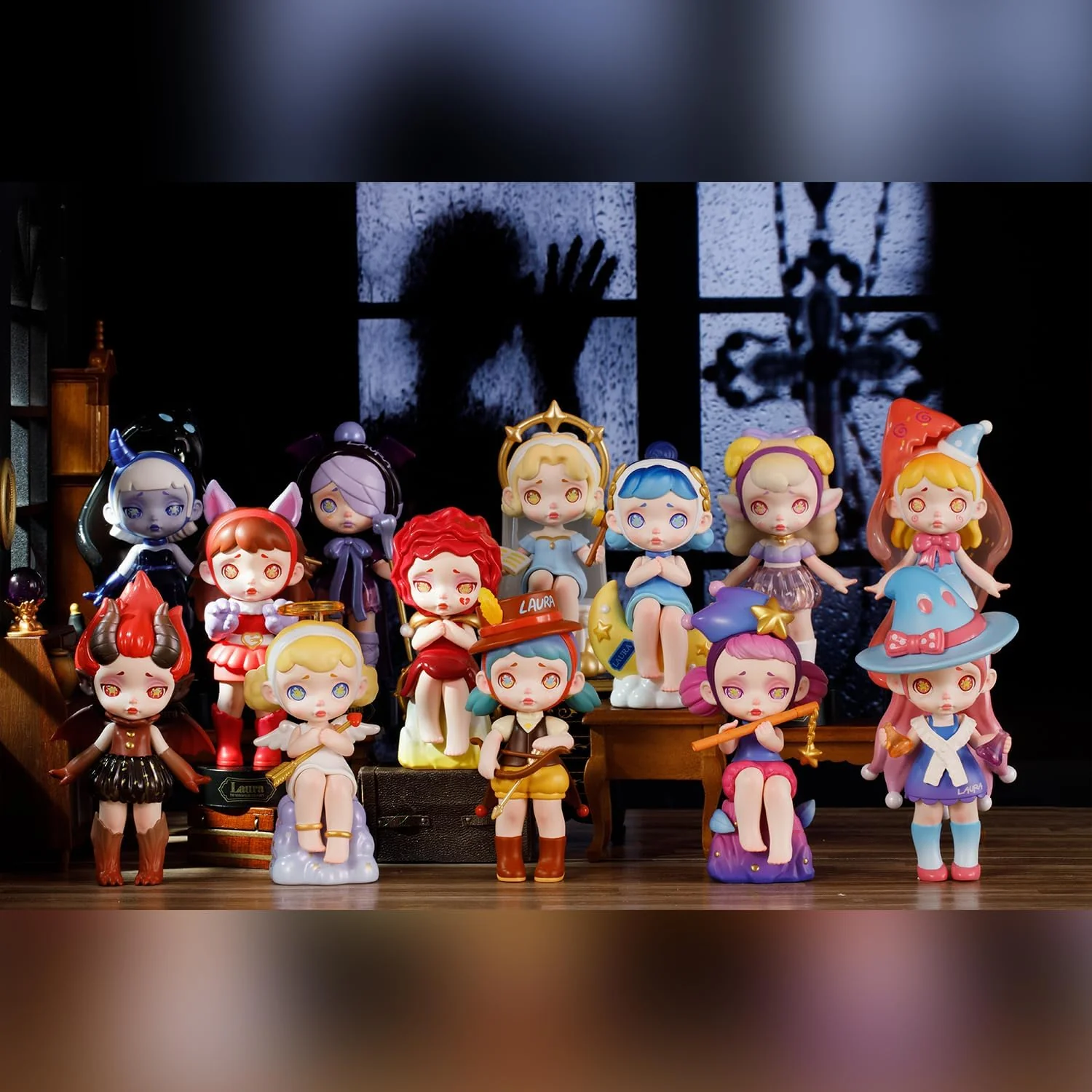 2025 12-Pack Blind Box, Fashion Trendsetters Series Cute Blind Box Action Figures Popular Collectible Toys Birthday Halloween Christmas Gifts