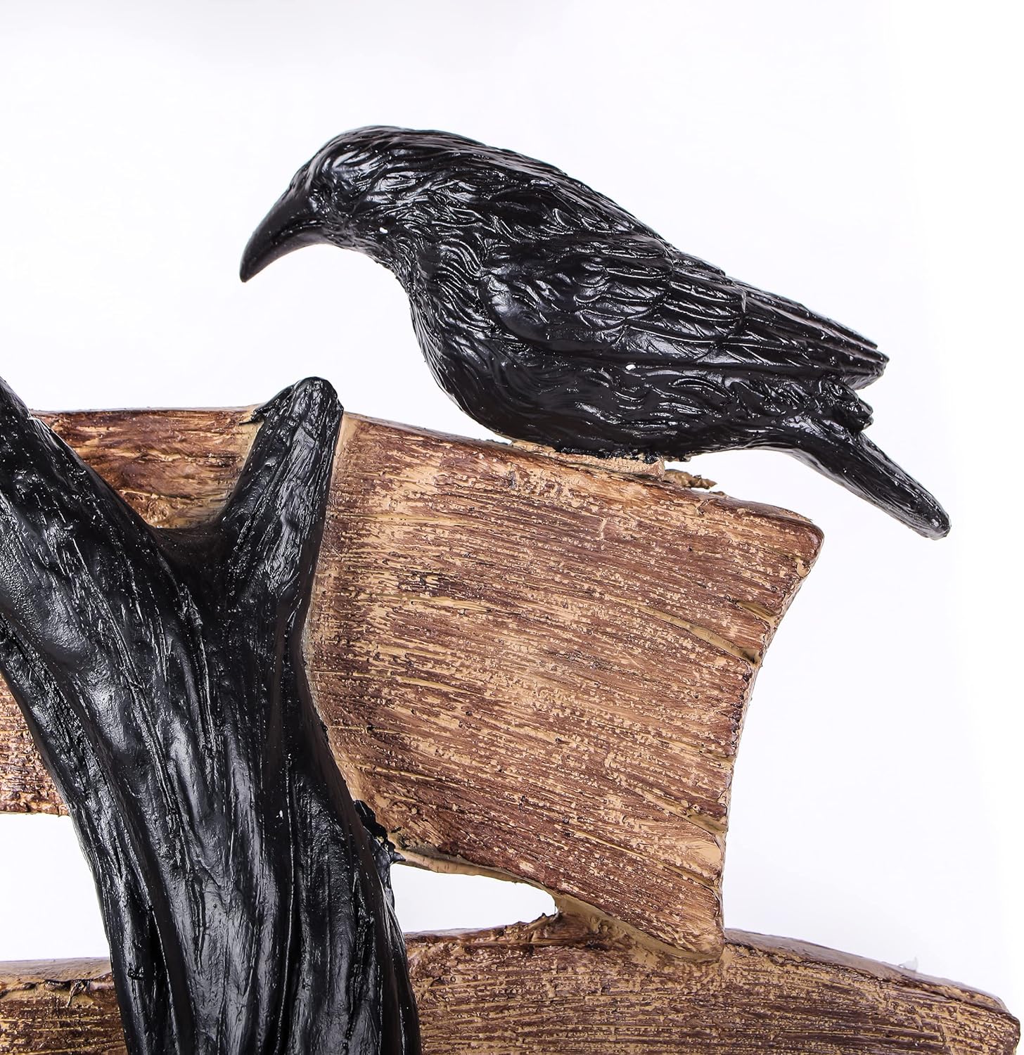 2025 Desktop Decoration, Black, Happy Halloween Tree 32 inches