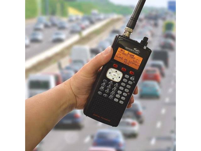 Whistler WS1040 Handheld Digital Scanner Radio Black