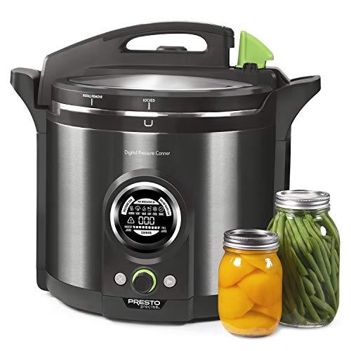 12Qt Digital Canner, Black Stainless