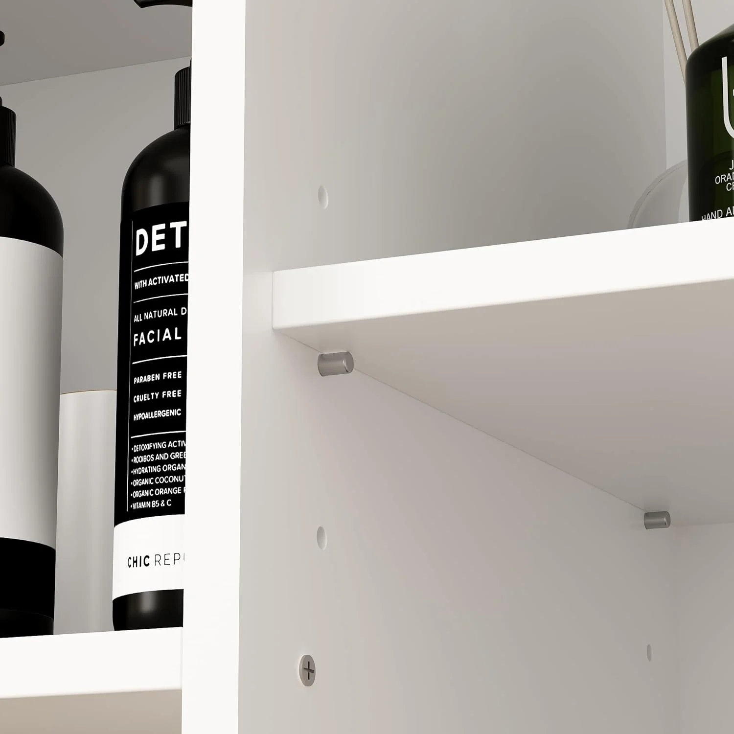 2025 Storage cabinet with laundry basket, display cabinet