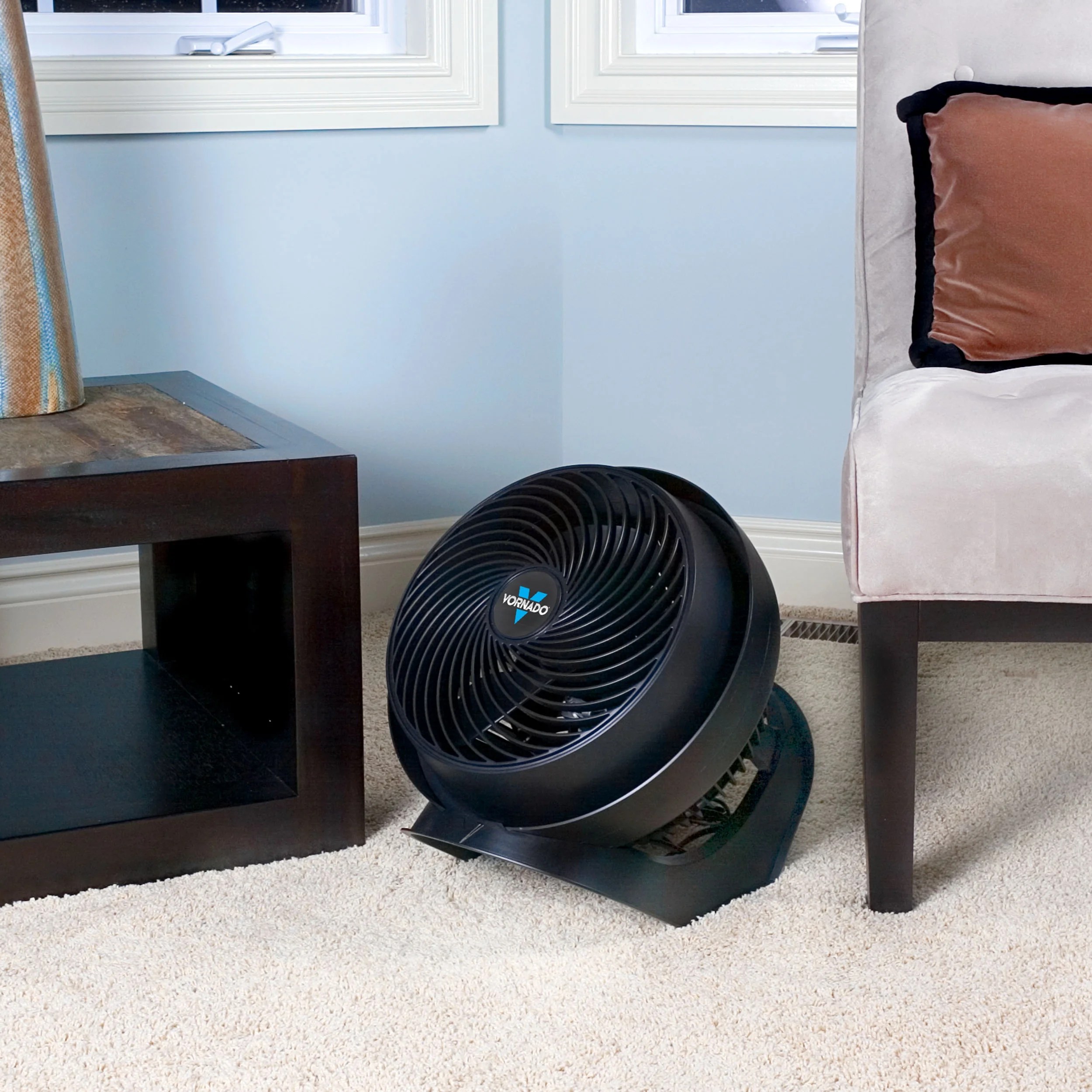 Vornado 733 Large Whole Room Air Circulator Fan, Black