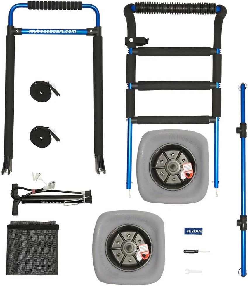 2025 Original Rust-Free Aluminum Foldable ATV 13 Inch Big Wheel Balloon Tires