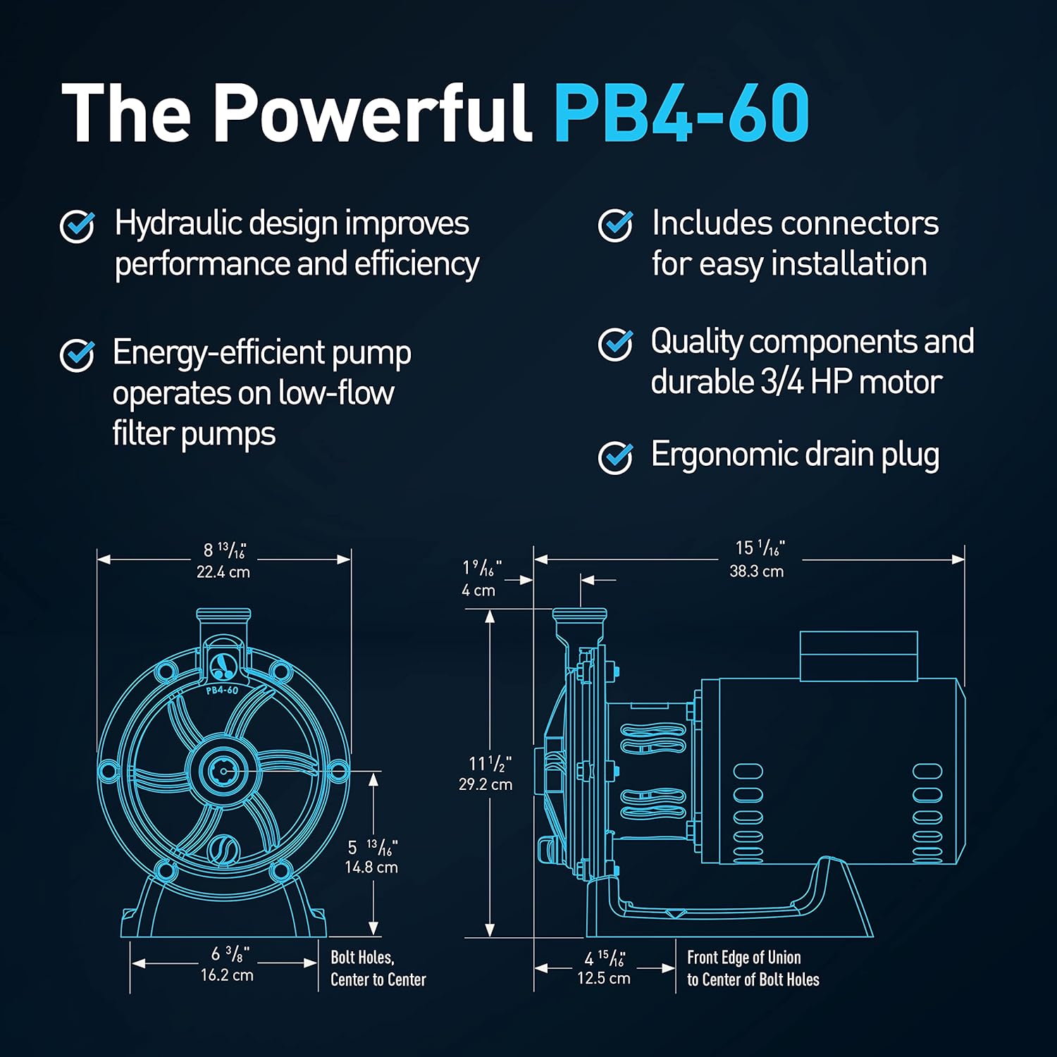 Pb4-60 Booster Pump with 60Hz Motor