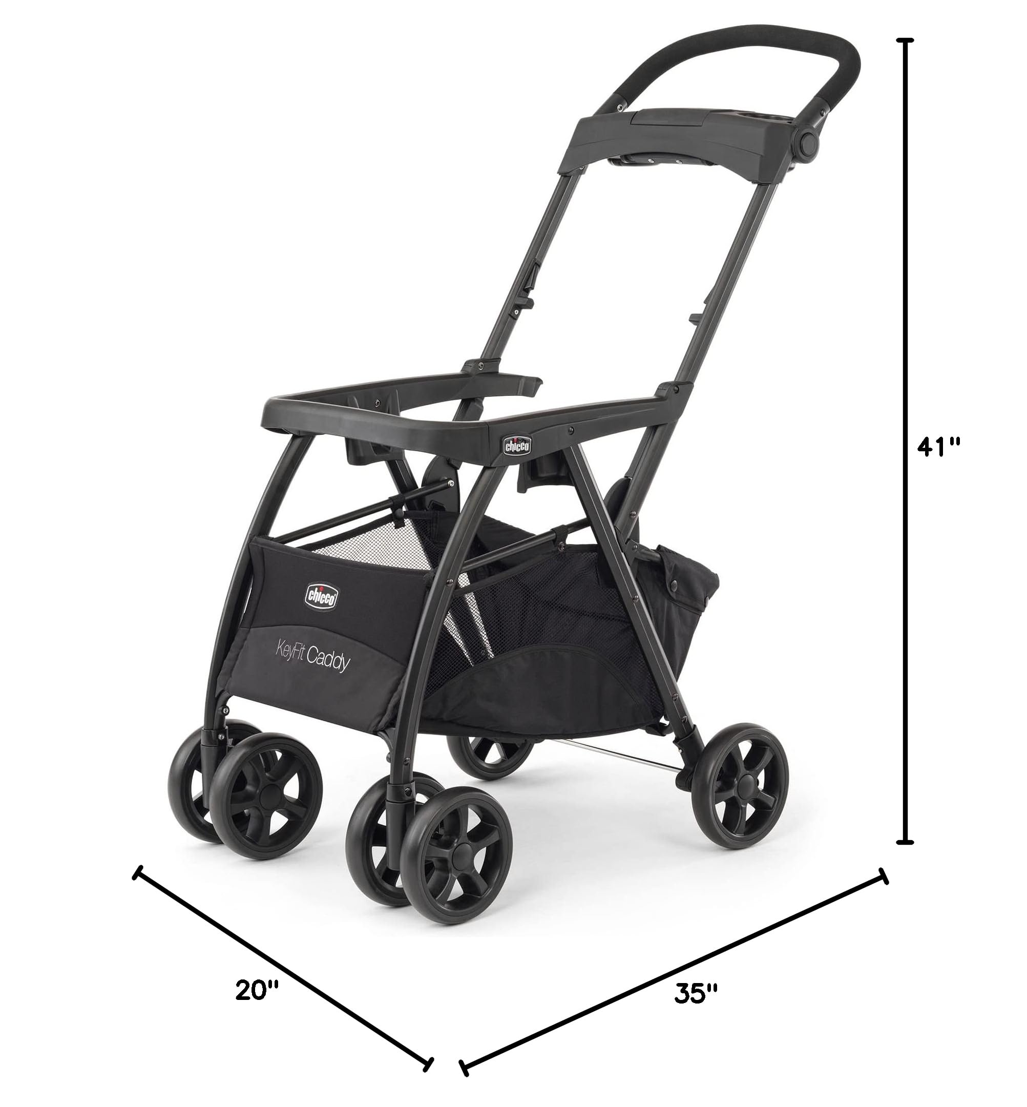 Chicco KeyFit Caddy Frame Stroller, Accepts All Chicco Infant Car Seats