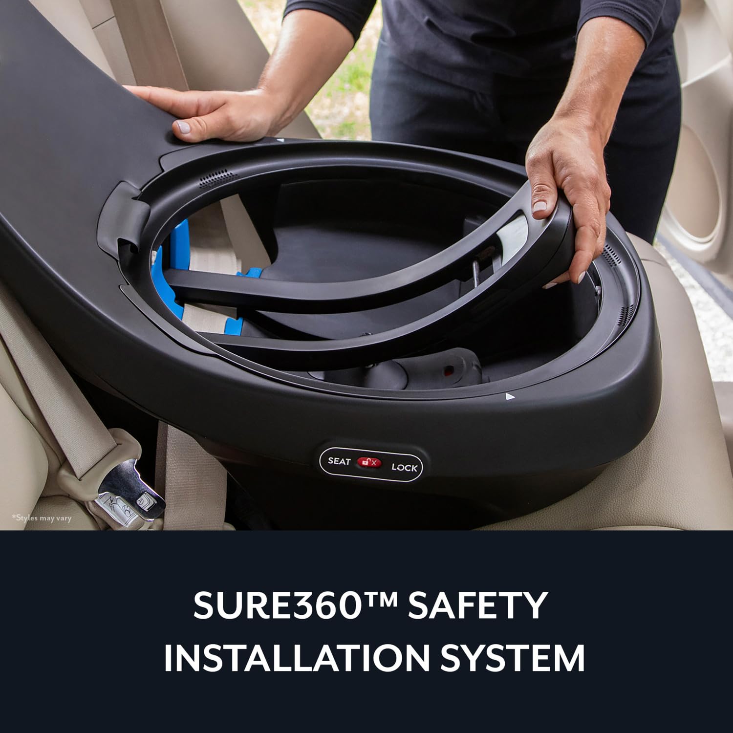 Revolve360 Slim 2-In-1 Rotational Car Seat