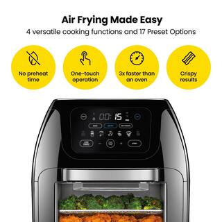 2025 Chefman 10-Liter Digital Multifunction Air Fryer Plus Rotisserie Dehydrator Oven RJ38-10-RDO-V2