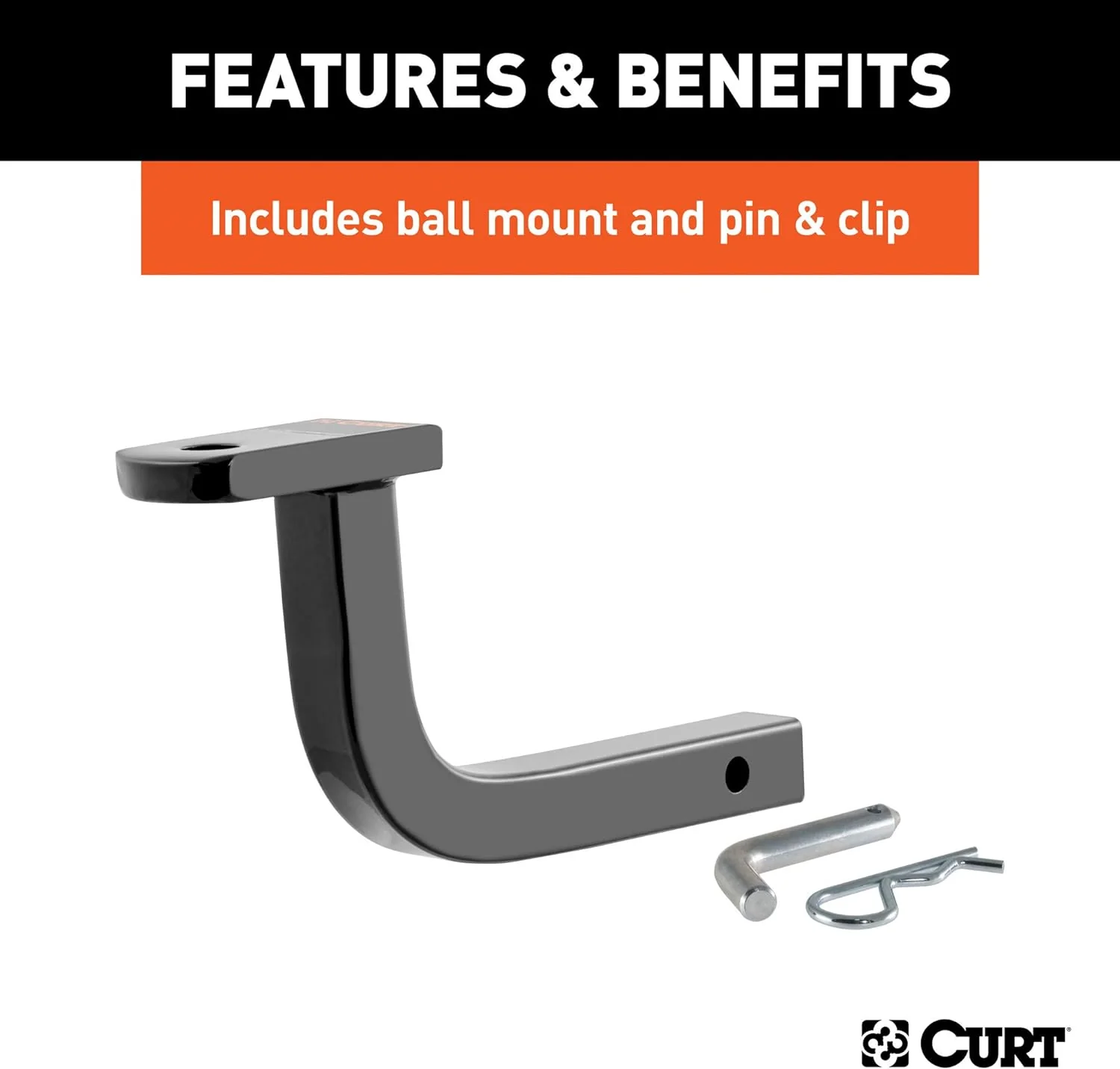 2025 1 Trailer Hitch with Ball Mount