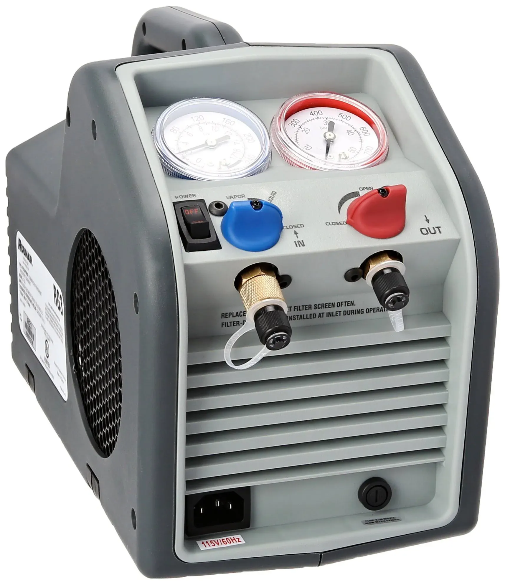 Robinair (RG3) Portable Refrigerant Recovery Machine