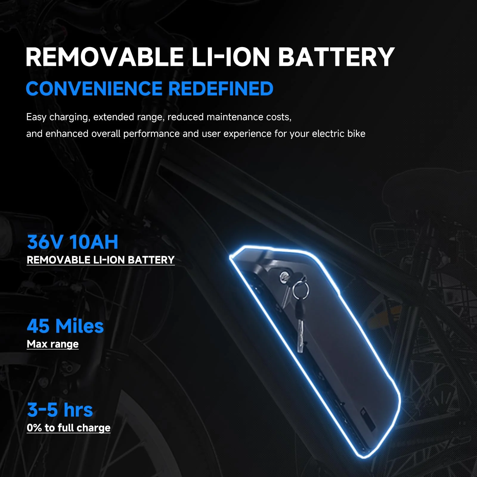 26 Inch Adult 3 Wheel Electric Tricycle with Basket, Fat Tires,7 Speeds,350W Powerful Motor, 36V 10Ah Removable Battery – Dark Gray