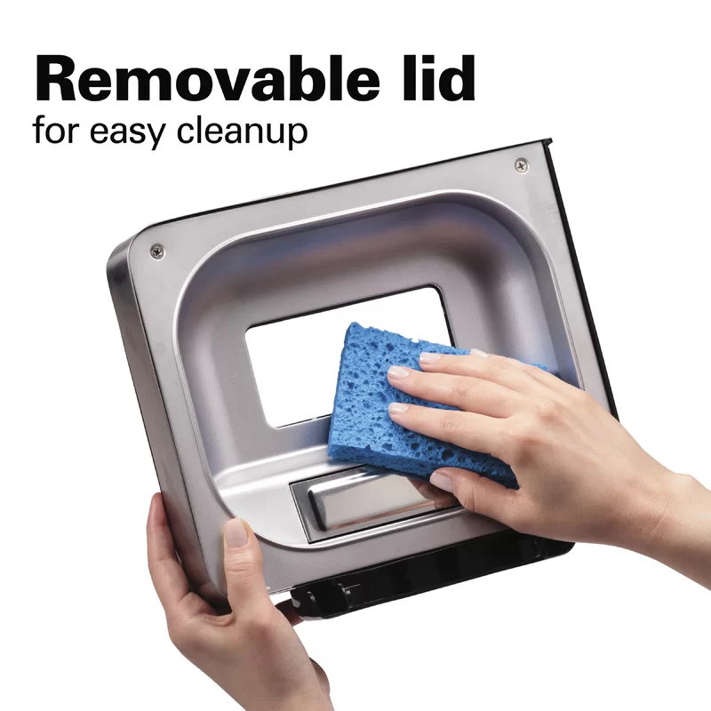 29888 Stainless Steel 2 lbs. Bread Maker with Fruit and Nut Dispenser