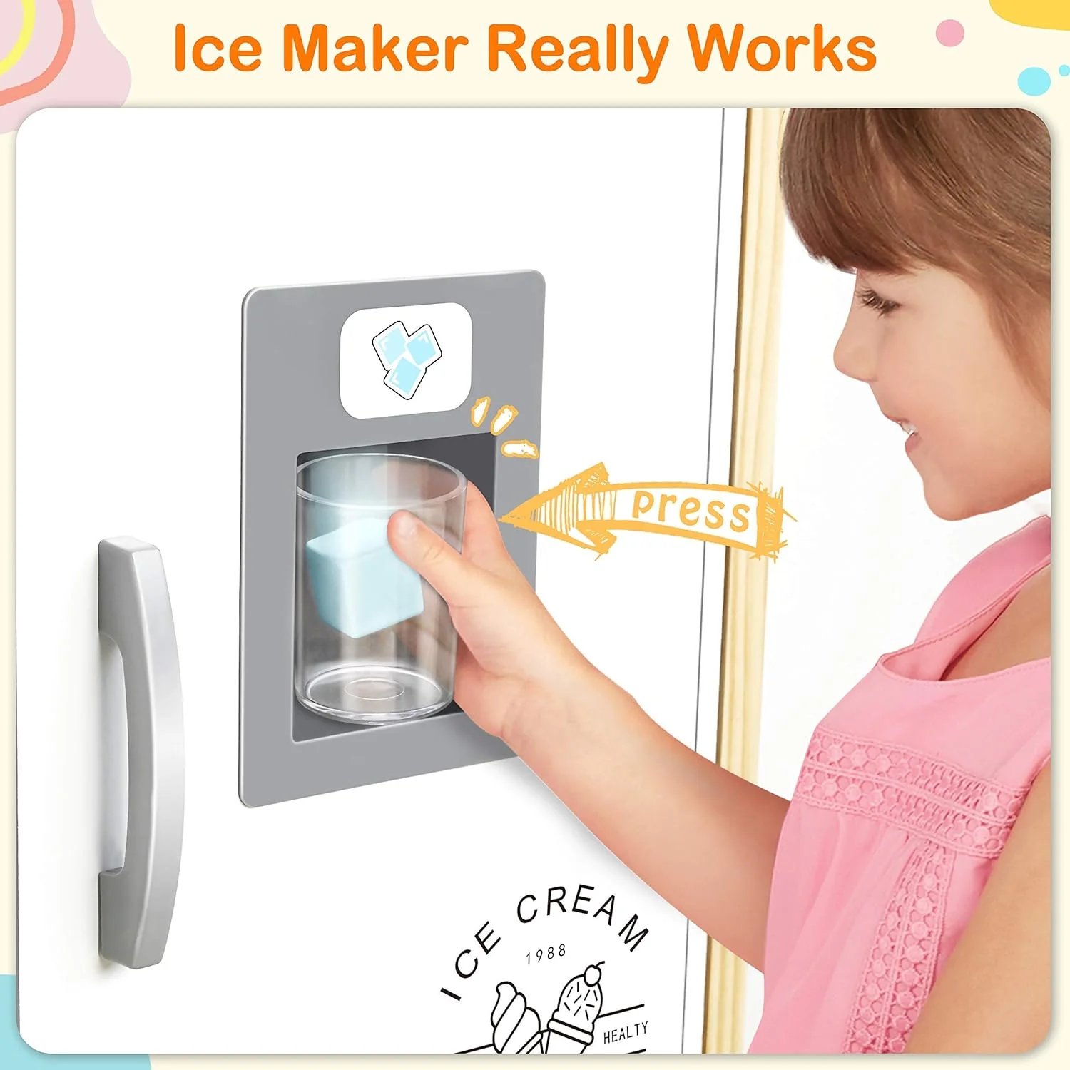 2025 Children's small land play kitchen, wooden children's play kitchen toy set