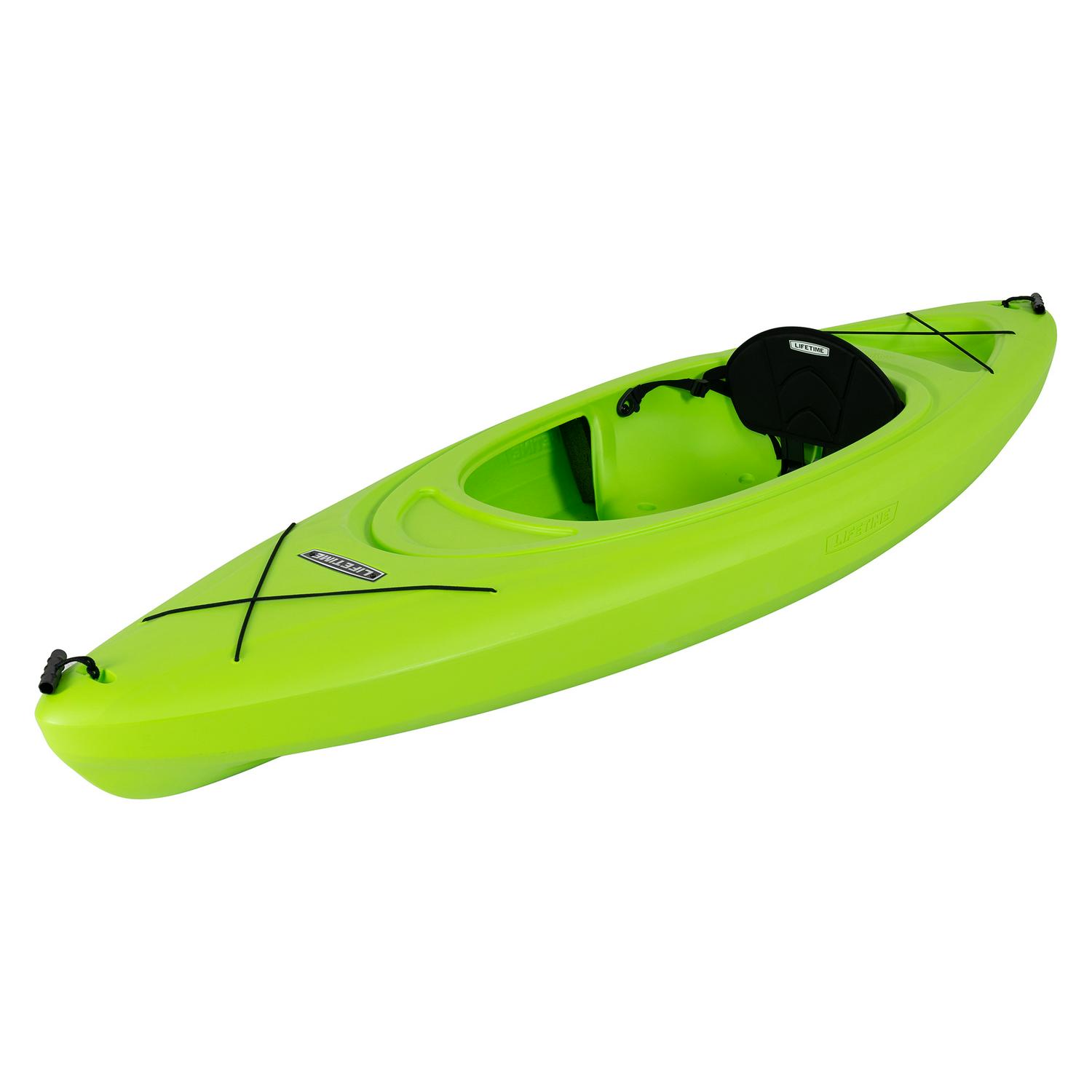 Lifetime Pacer 8 ft Sit-In Kayak (Paddle Included), Green