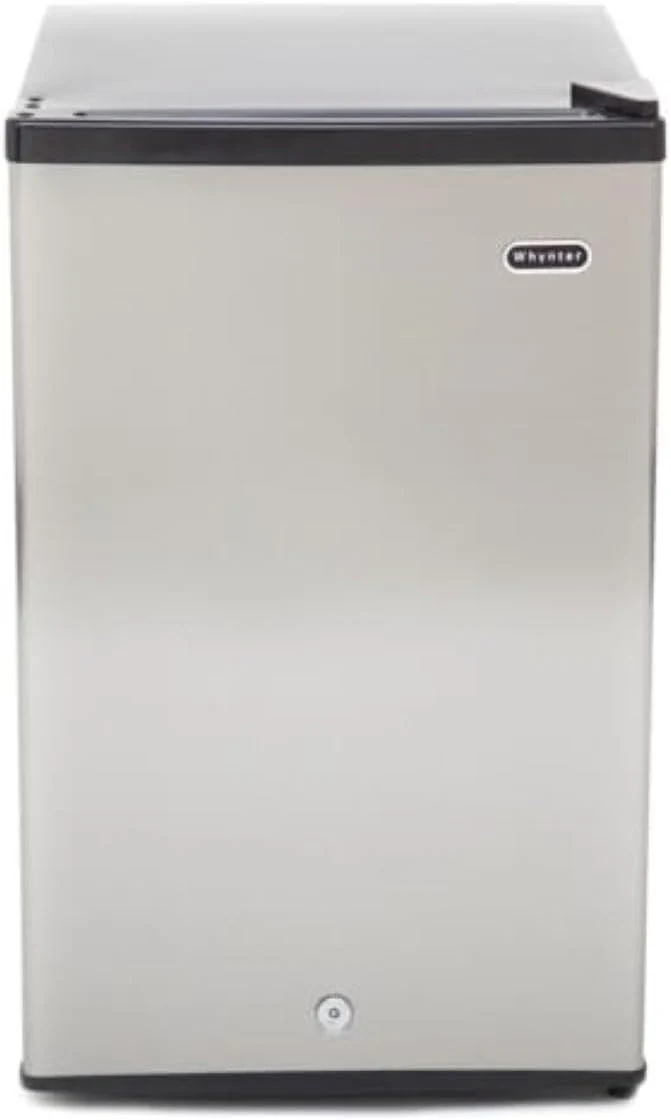 Whynter CUF-112SS Mini, Energy Star Rated Small Upright Freezer with Lock, Stainless Steel -1.1 Cubic Feet
