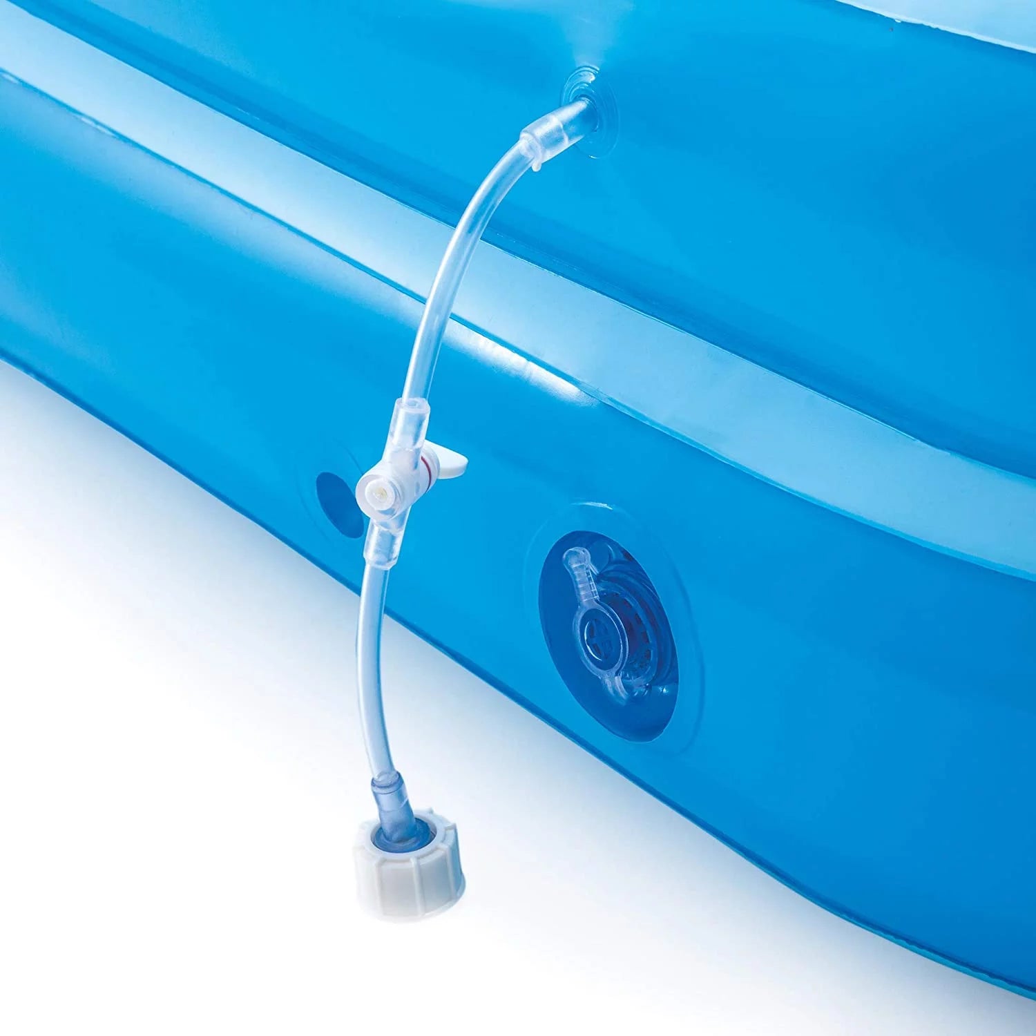 Inflatable Jungle Adventure Play Center – 96′′ x 78′′ x 28′′ – Kiddie Pool for Ages 2 and Up