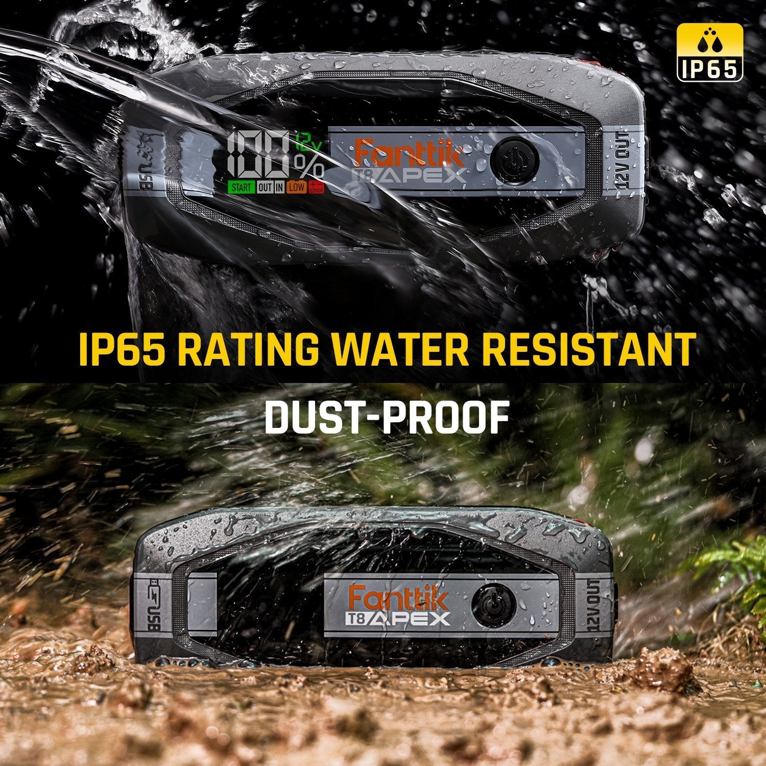 T8 APEX Jump Starter Standard Package and EVO 300 Portable Power Station